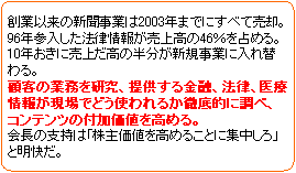2.トムソン・ロイターの戦略
